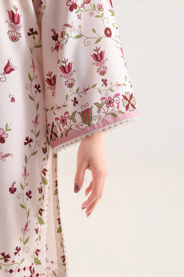 Unstitched Printed Linen 3 Piece