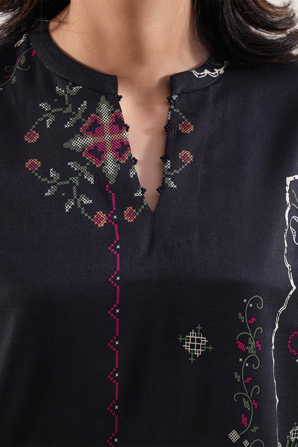 Unstitched Printed Lawn 3 Piece