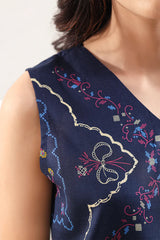 Unstitched Printed Lawn 3 Piece