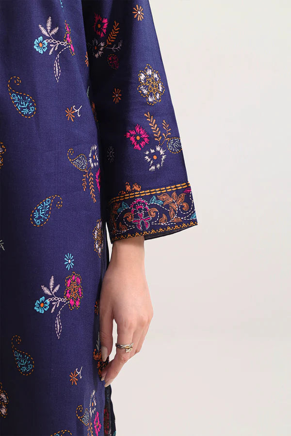 Unstitched Printed Lawn 3 Piece