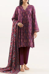Unstitched Printed Lawn 3 Piece