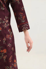 Unstitched Printed Lawn 3 Piece