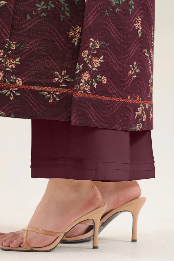 Unstitched Printed Lawn 3 Piece