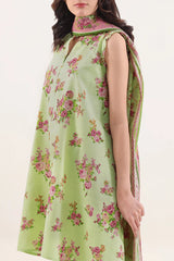 Unstitched Printed Lawn 3 Piece