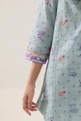 Unstitched Printed Lawn 3 Piece