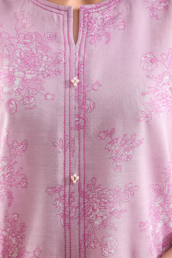 Unstitched Printed Lawn 3 Piece