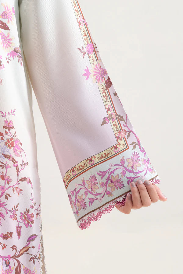 Unstitched Printed Corduroy 3 Piece