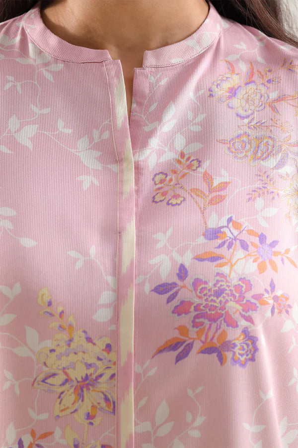 Unstitched Printed Corduroy 3 Piece