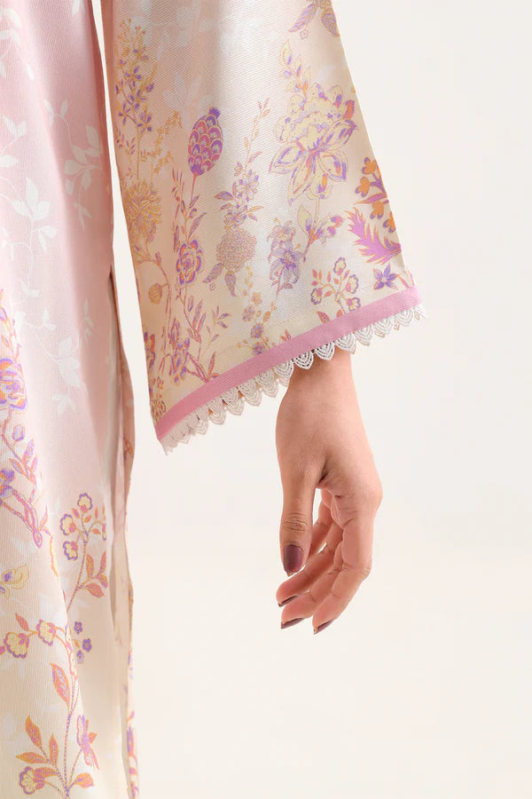 Unstitched Printed Corduroy 3 Piece