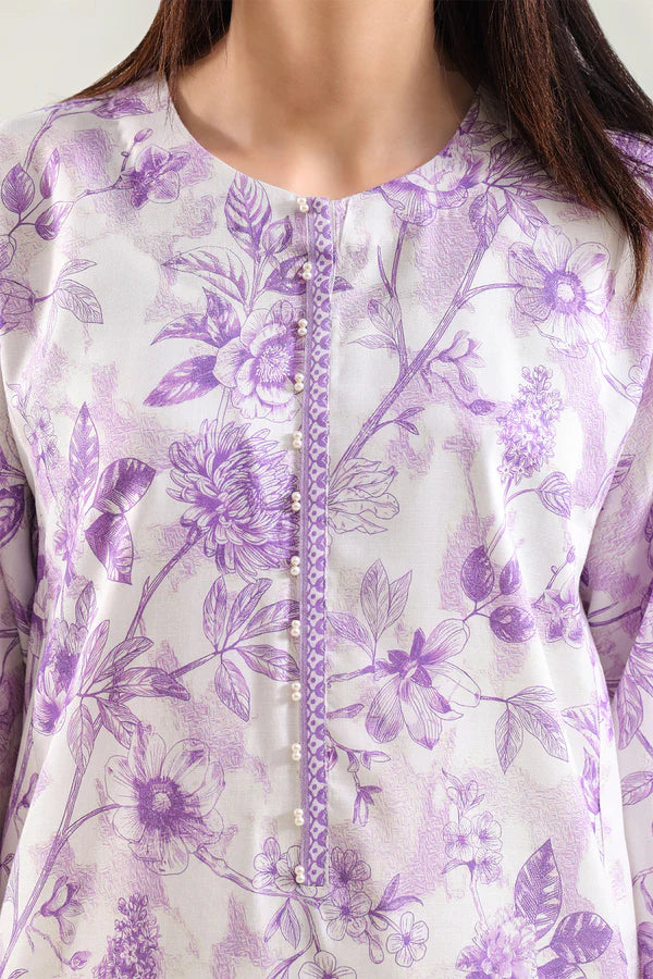 Unstitched Printed Pashmina 3 Piece