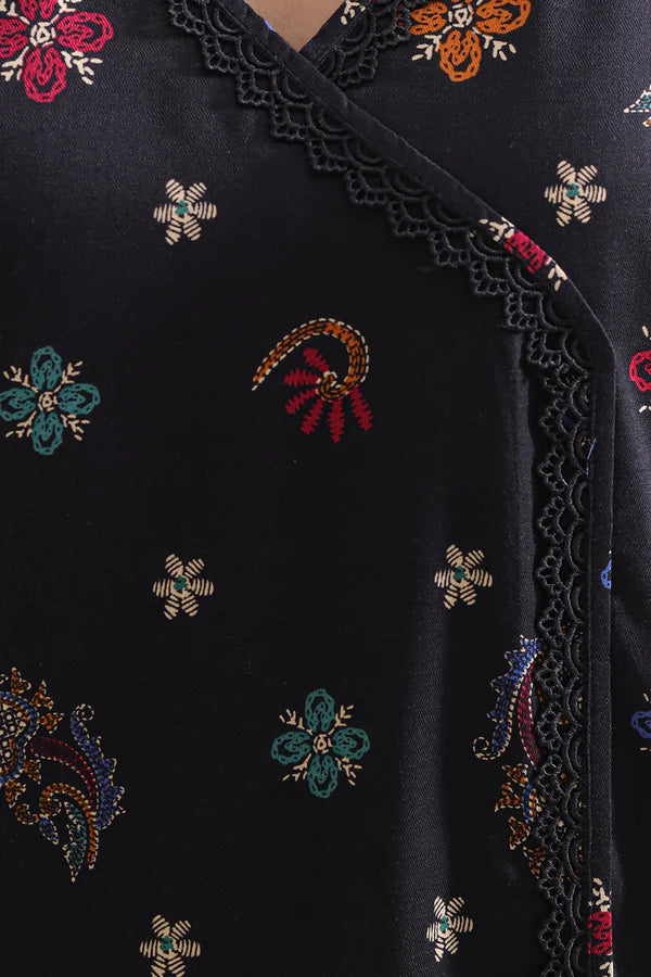Unstitched Printed Lawn 3 Piece
