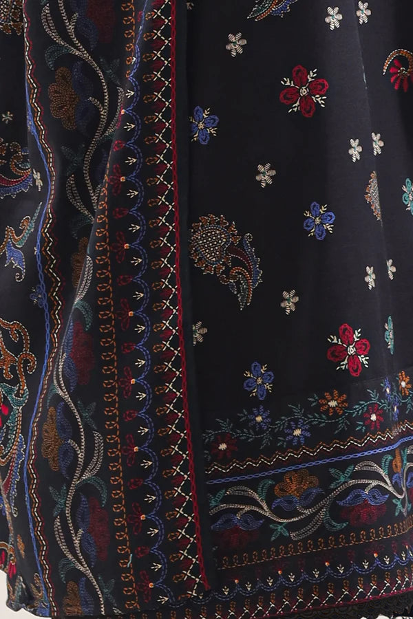 Unstitched Printed Lawn 3 Piece