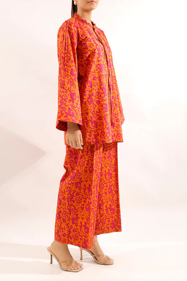 Unstitched Printed Lawn 2 Piece (Shirt/Trouser)
