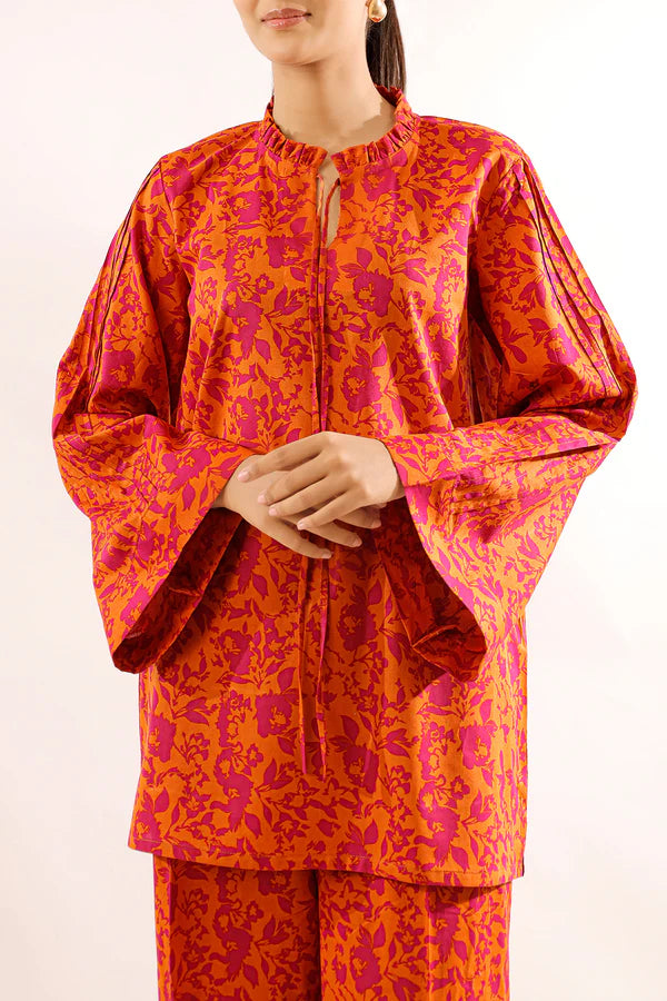 Unstitched Printed Lawn 2 Piece (Shirt/Trouser)