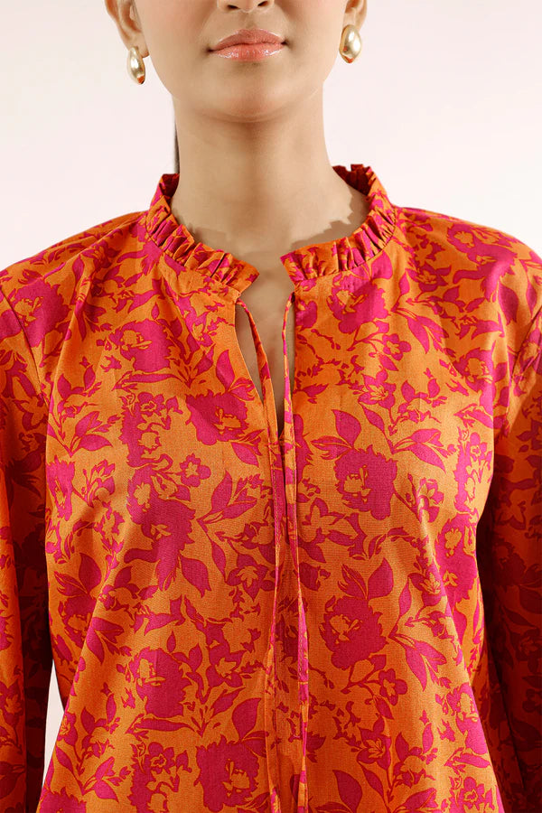 Unstitched Printed Lawn 2 Piece (Shirt/Trouser)