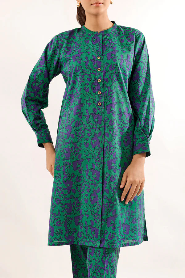 Unstitched Printed Lawn 2 Piece (Shirt/Trouser)