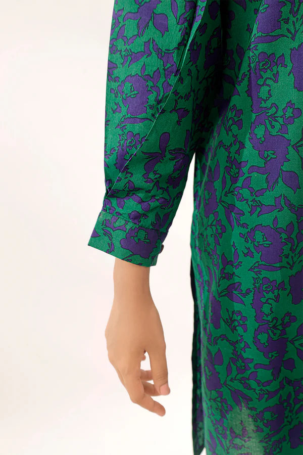 Unstitched Printed Lawn 2 Piece (Shirt/Trouser)