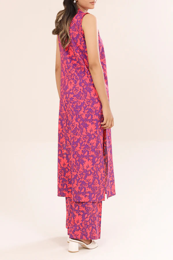 Unstitched Printed Lawn 2 Piece (Shirt/Trouser)