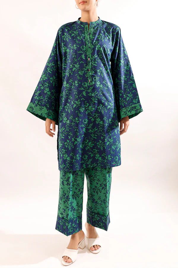 Unstitched Printed Lawn 2 Piece (Shirt/Trouser)