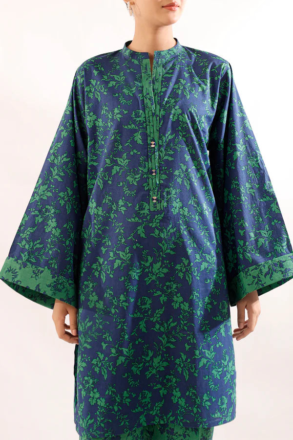 Unstitched Printed Lawn 2 Piece (Shirt/Trouser)