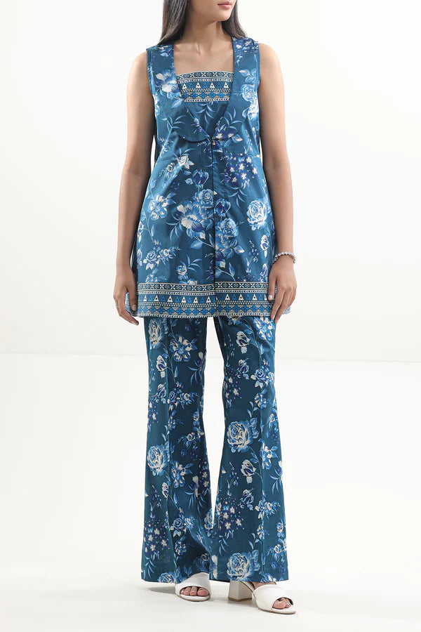 Unstitched Printed Lawn 2 Piece (Shirt/Trouser)