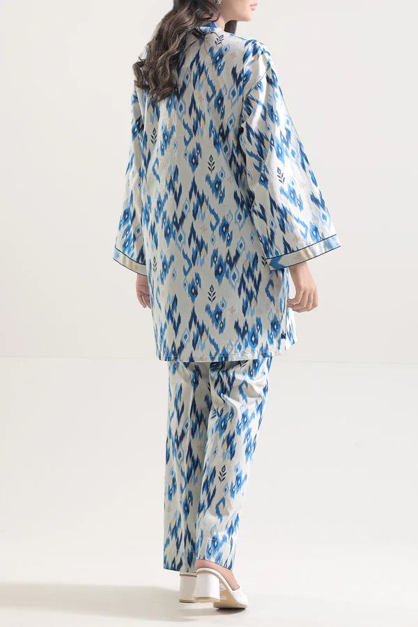 Unstitched Printed Lawn 2 Piece (Shirt/Trouser)