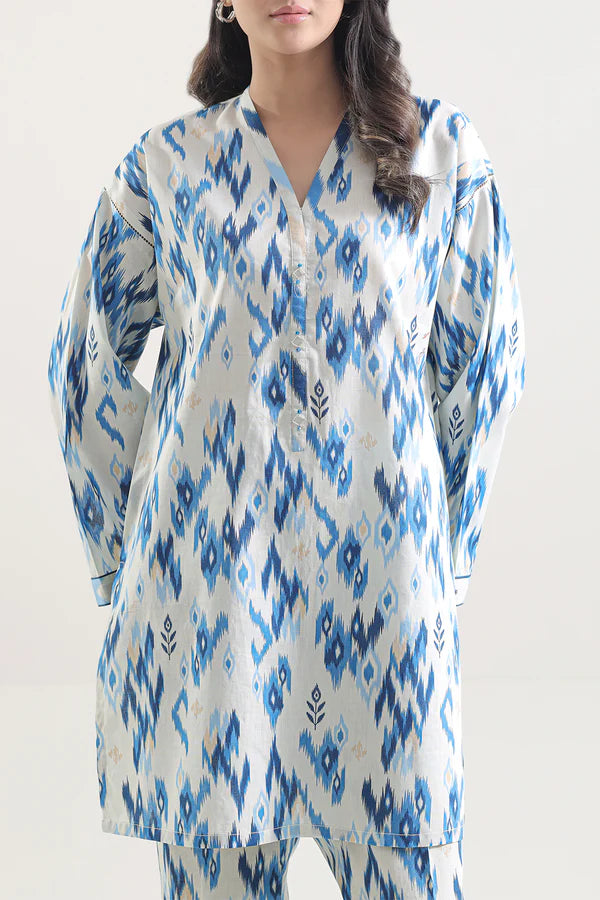 Unstitched Printed Lawn 2 Piece (Shirt/Trouser)