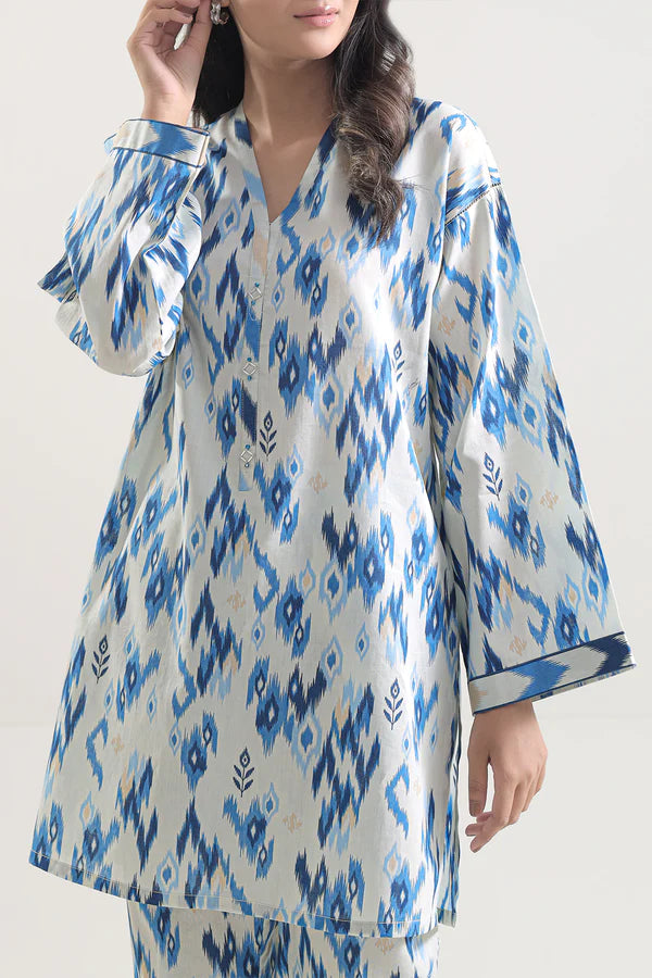 Unstitched Printed Lawn 2 Piece (Shirt/Trouser)