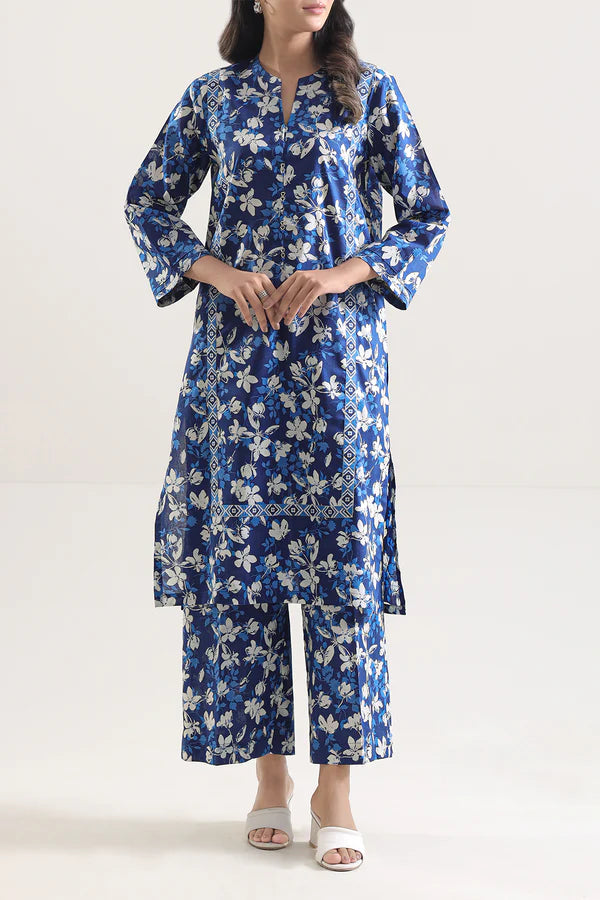 Unstitched Printed Lawn 2 Piece (Shirt/Trouser)