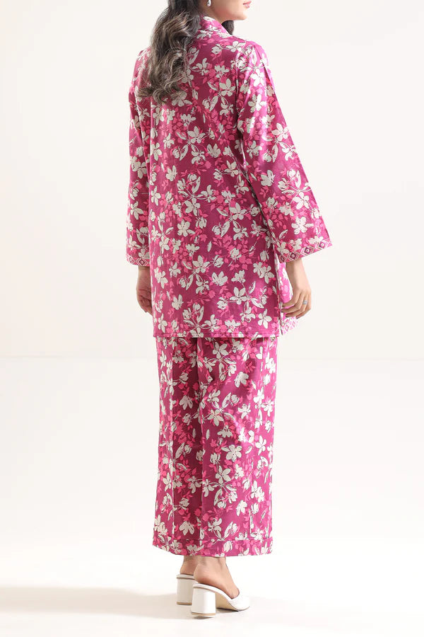 Unstitched Printed Lawn 2 Piece (Shirt/Trouser)