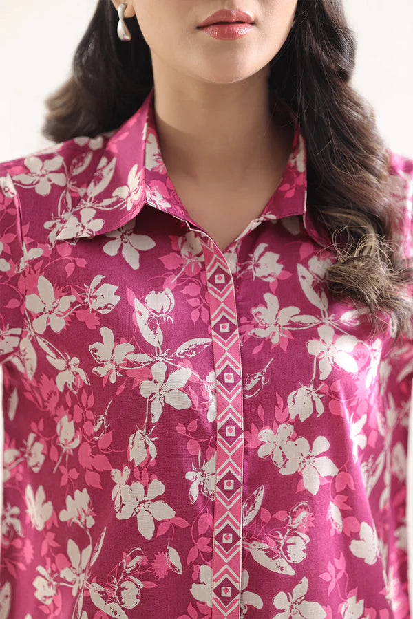 Unstitched Printed Lawn 2 Piece (Shirt/Trouser)