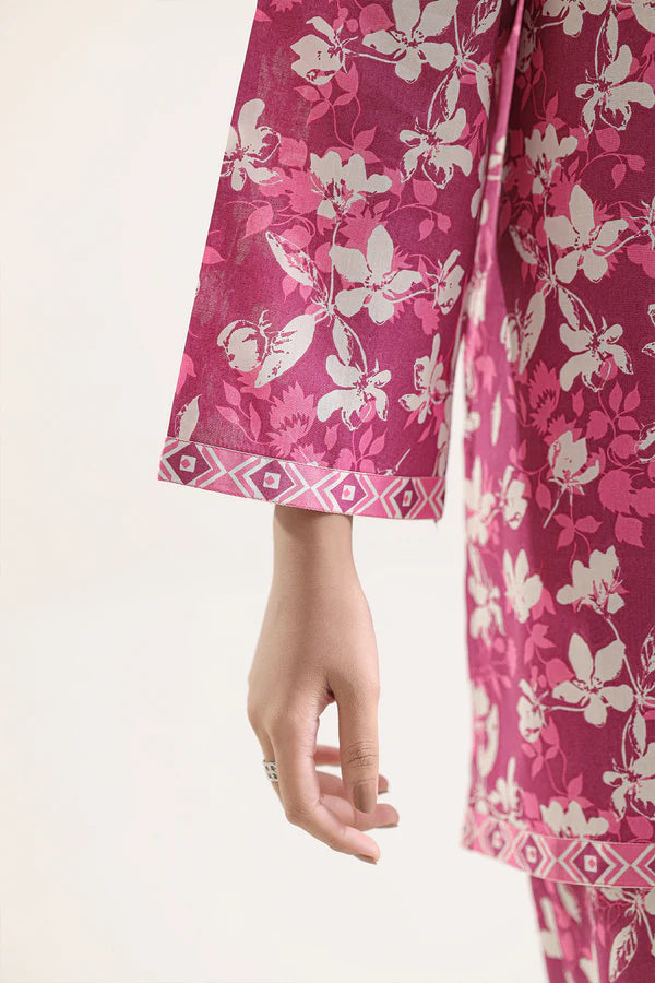 Unstitched Printed Lawn 2 Piece (Shirt/Trouser)