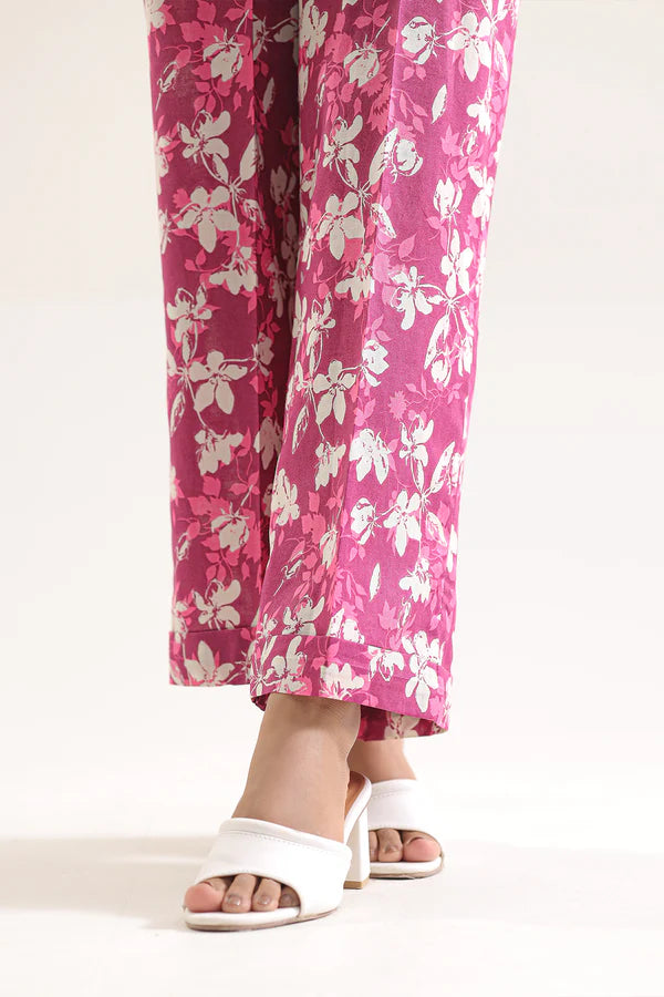 Unstitched Printed Lawn 2 Piece (Shirt/Trouser)