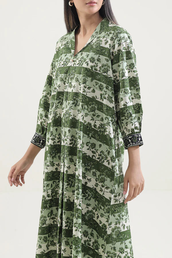 Unstitched Printed Lawn 2 Piece (Shirt/Trouser)