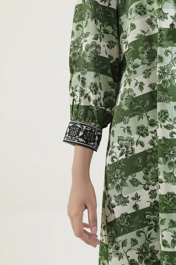 Unstitched Printed Lawn 2 Piece (Shirt/Trouser)