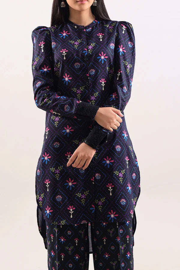 Unstitched Printed Lawn 2 Piece (Shirt/Trouser)