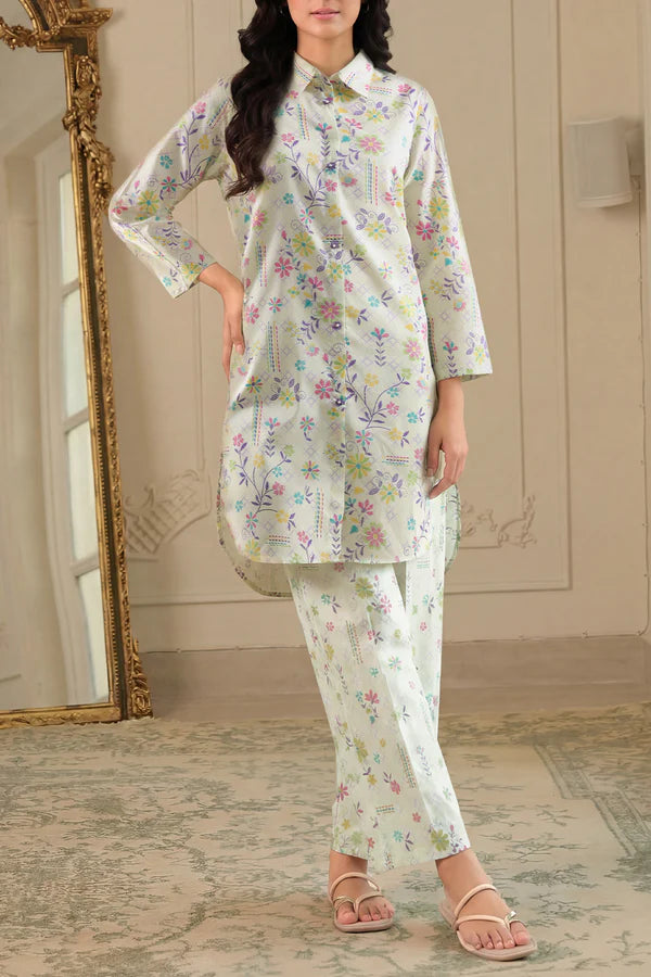 Unstitched Printed Lawn 2 Piece (Shirt/Trouser)