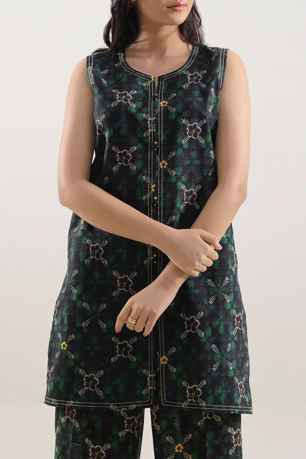 Unstitched Printed Lawn 2 Piece (Shirt/Trouser)