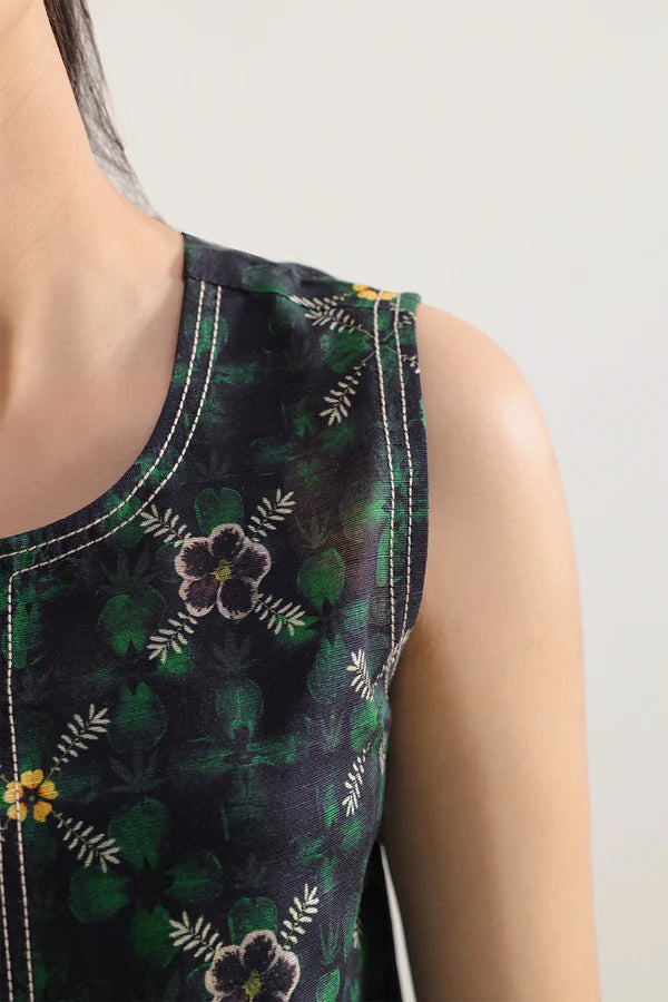 Unstitched Printed Lawn 2 Piece (Shirt/Trouser)
