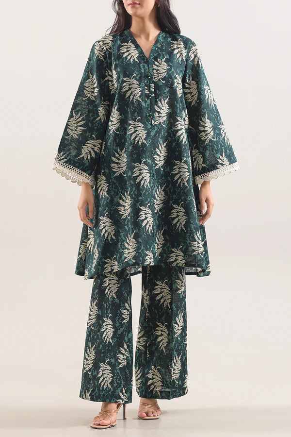 Unstitched Printed Lawn 2 Piece (Shirt/Trouser)