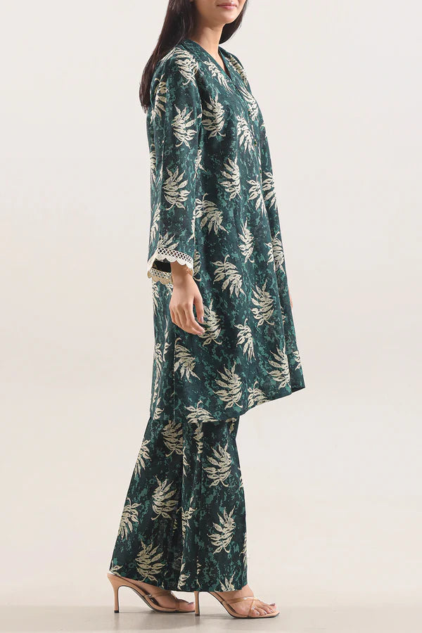 Unstitched Printed Lawn 2 Piece (Shirt/Trouser)