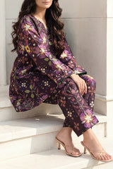 Unstitched Printed Lawn 2 Piece (Shirt/Trouser)
