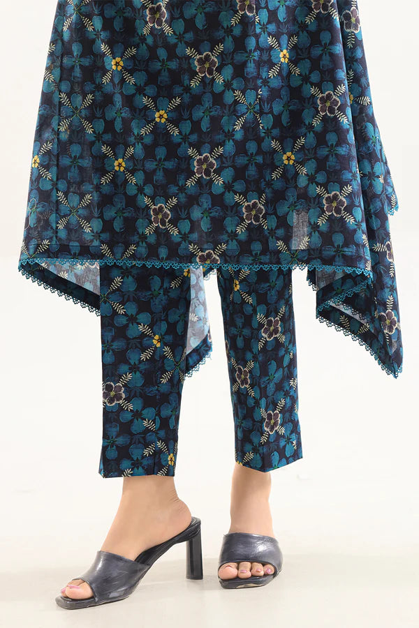 Unstitched Printed Lawn 2 Piece (Shirt/Trouser)