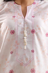 Unstitched Printed Lawn 3 Piece