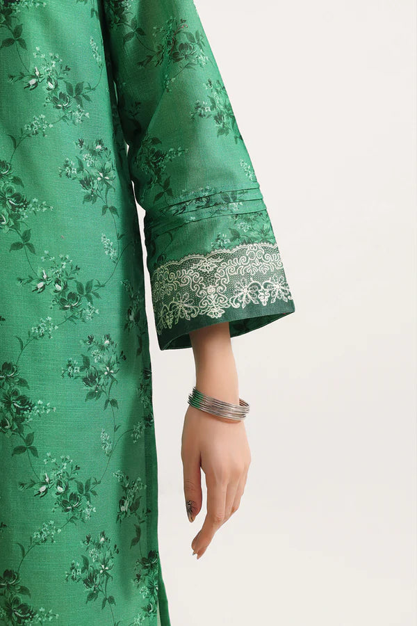 Unstitched Printed Lawn 3 Piece