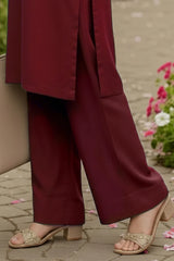 Unstitched Dyed Cambric Trouser Fabric