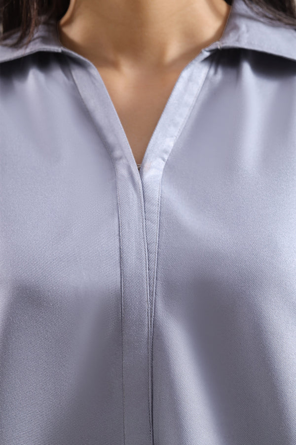 Solid Smooth Flow Stitched 2 Piece (Shirt/Trouser)