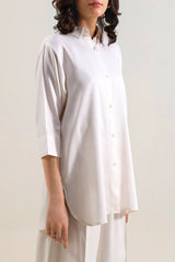 Solid Smooth Flow Stitched 2 Piece (Shirt/Trouser)