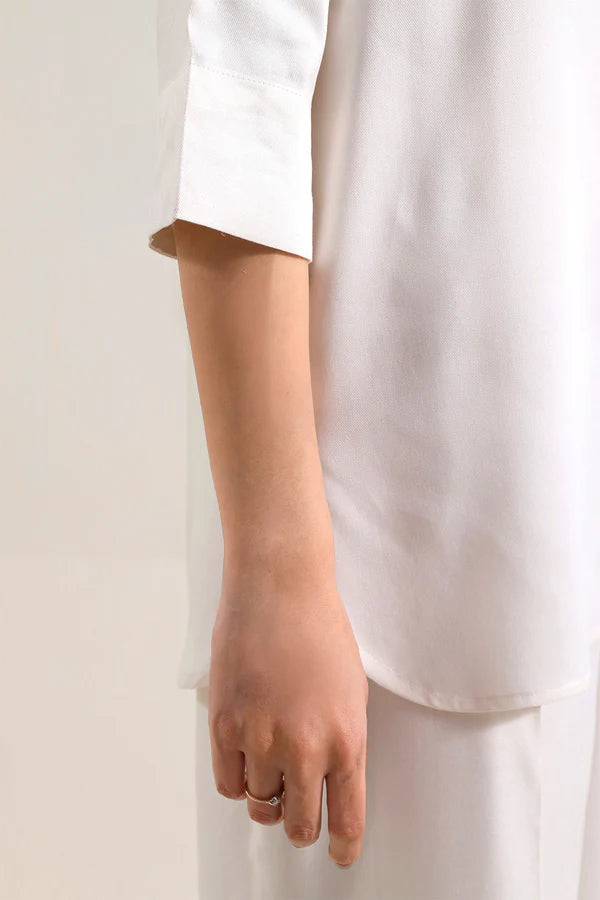 Solid Smooth Flow Stitched 2 Piece (Shirt/Trouser)