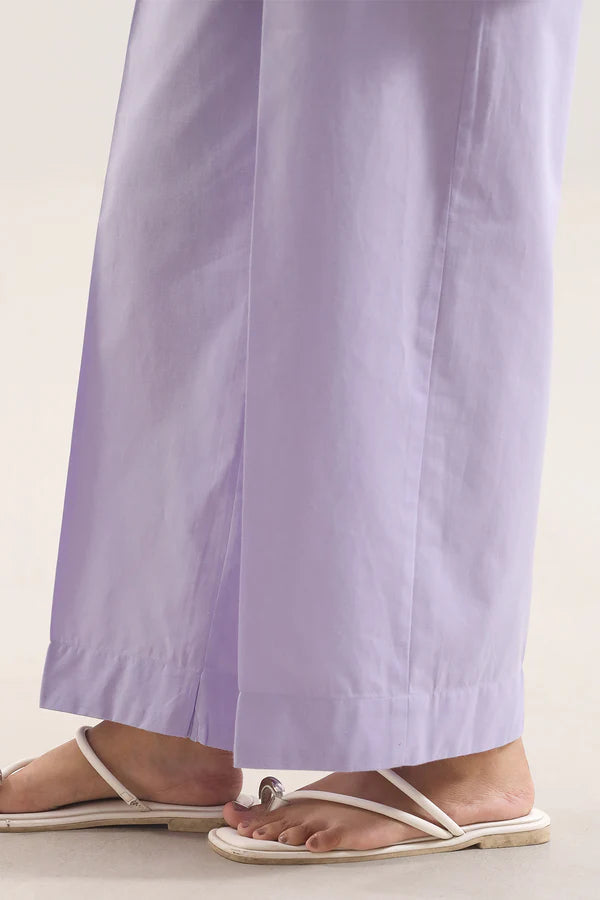 Solid Embroidered Poplin Stitched 2 piece (Shirt/Trouser)